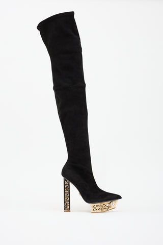 Versace FW 2015 Greek Platform Boot