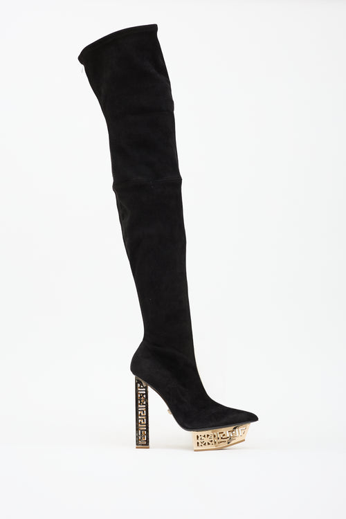 Versace FW 2015 Greek Platform Boot