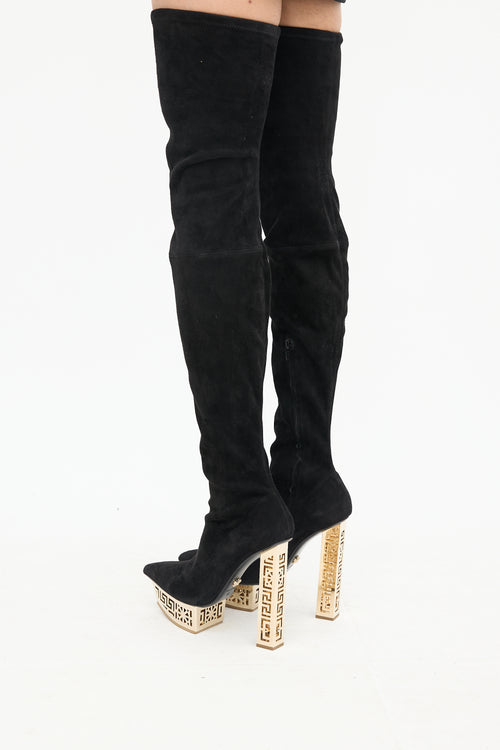 Versace FW 2015 Greek Platform Boot