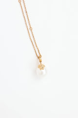 Versace Medusa Faux Pearl Necklace