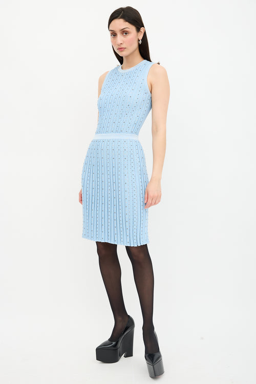 Versace Knit Embellished Dress