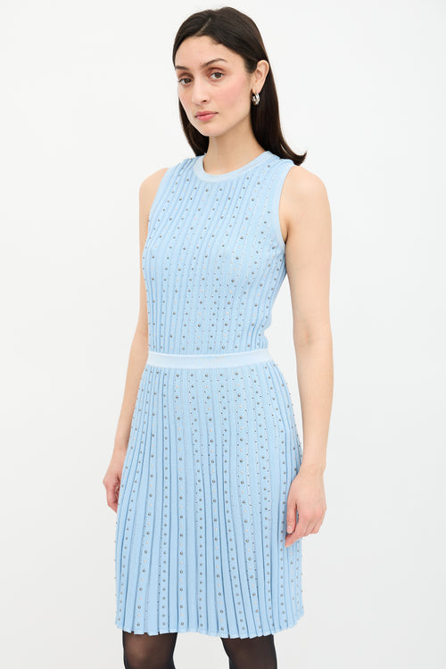 Versace Knit Embellished Dress