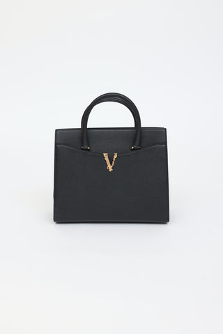 Versace Large Virtus Top Handle Bag