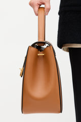 Versace Leather Virtus Top Handle Bag