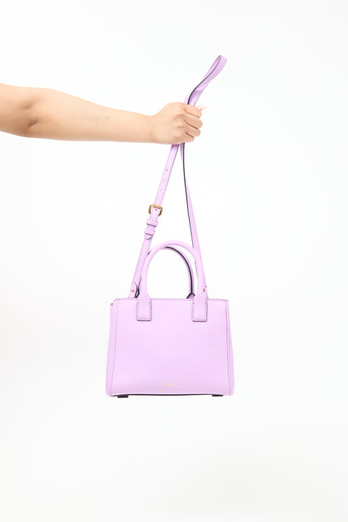 Versace Leather La Medusa Chain Bag