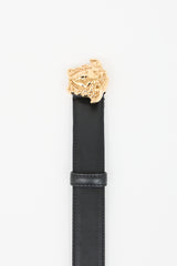 Versace Leather Medusa Belt