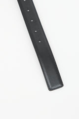 Versace Leather Medusa Belt