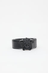 Versace Leather Medusa Belt