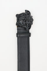 Versace Leather Medusa Belt