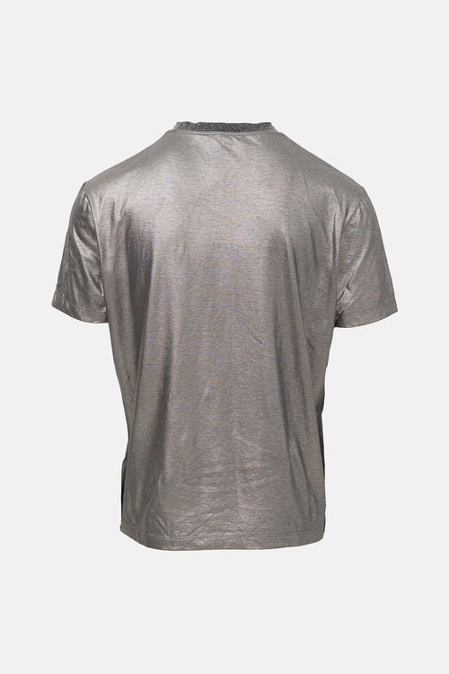 Versace Metallic Mitchel Logo T-Shirt