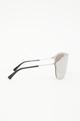 Versace 2180 Mirrored Shield Sunglasses
