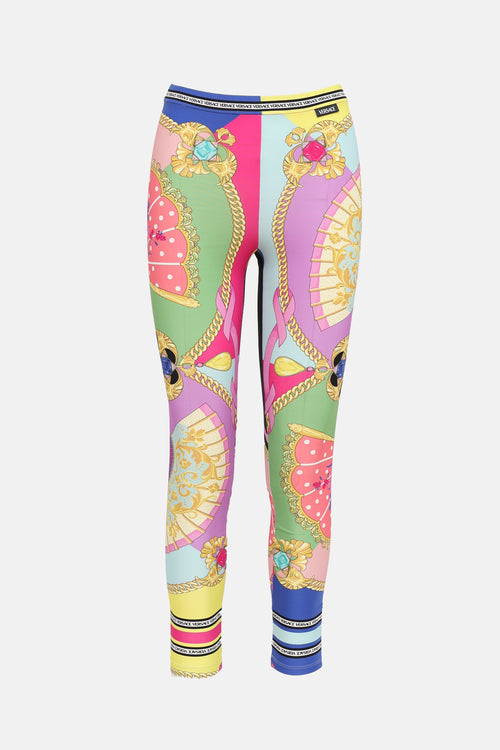 VersacePrinted Leggings