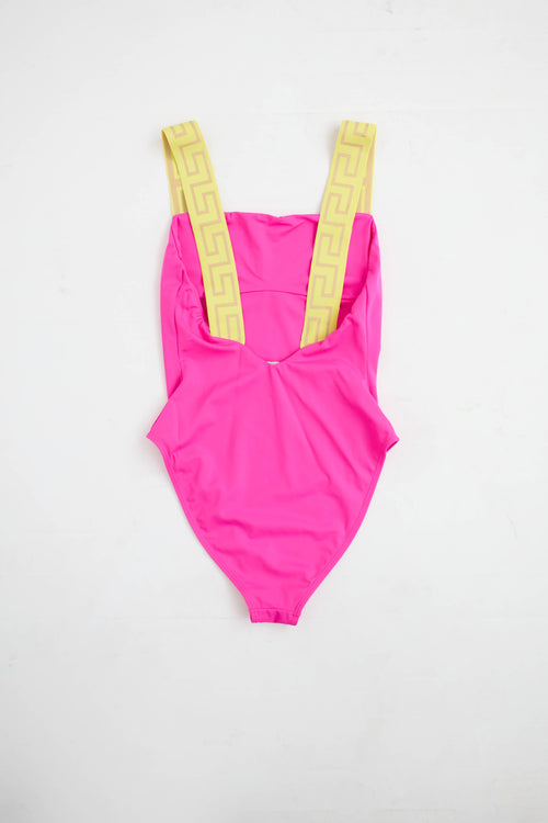 Versace Greca Border One Piece Swimsuit