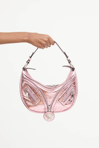 Versace Metallic Repeat Bag