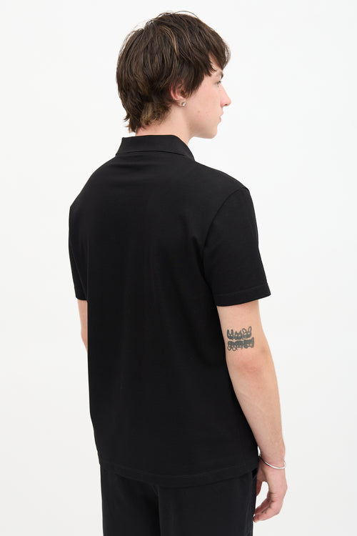 Versace Piqué Taylor Fit Polo