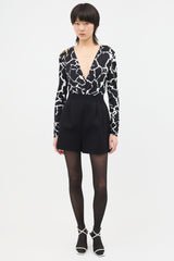 Versace Pre Fall 2019 Printed Bodysuit