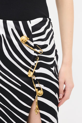 Versace Pre Fall 2019 Printed Skirt