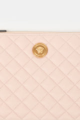 Versace Quilted Leather Medusa Pouch