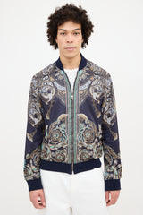 Versace Reversible Printed Bomber Jacket