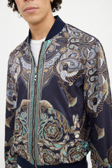 Versace Reversible Printed Bomber Jacket