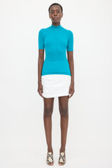 Versace Ribbed Knit Top