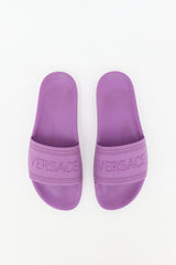 Versace Rubber Logo Slide