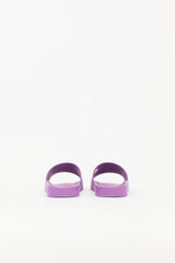 Versace Rubber Logo Slide
