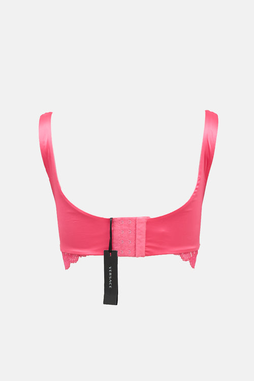 Versace Satin Lace Bralette