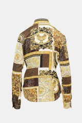 Versace Silk Satin Barocco Shirt