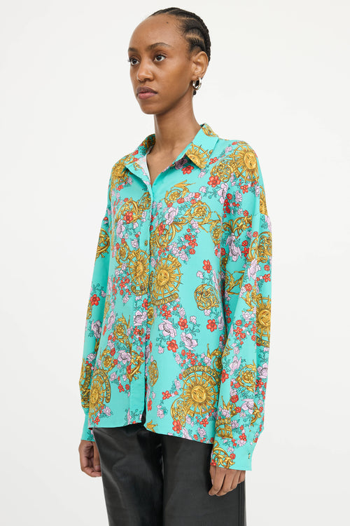 Versace Jeans Couture Sunflower Shirt