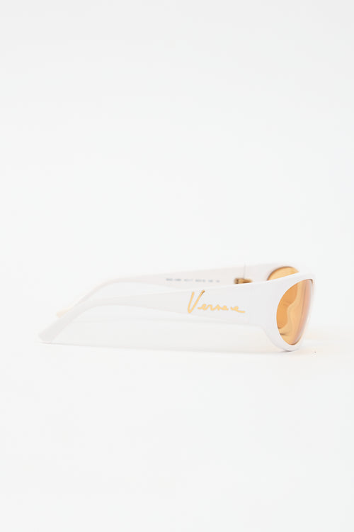 Versace 4386 Oval Sunglasses