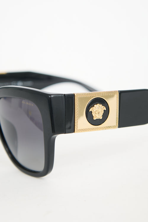 Versace VE4437U Medusa Square Sunglasses