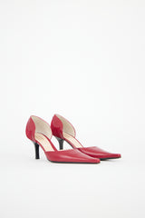 Versace Vintage Leather D'Orsay Pump