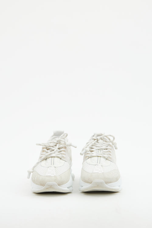 Versace Chain Reaction White Sneaker