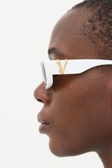 Versace 4382 Rectangle Sunglasses