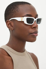 Versace 4382 Rectangle Sunglasses