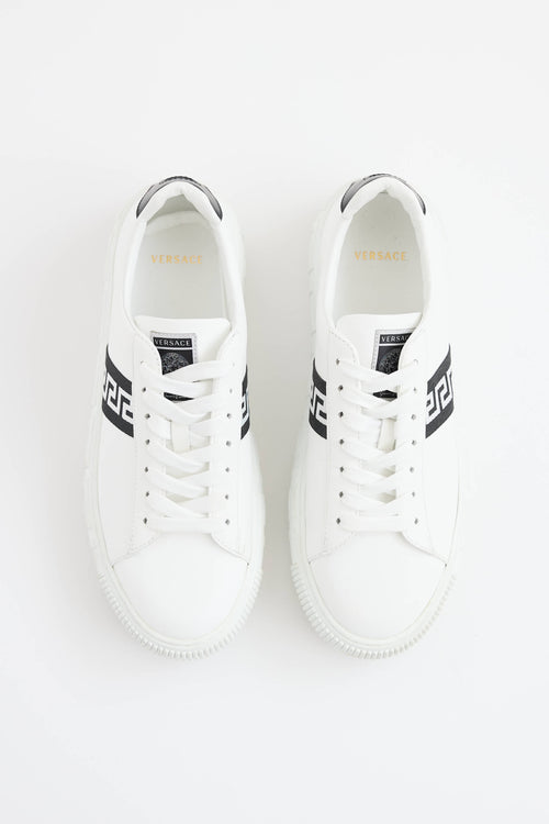 Versace Leather Greca Sneaker