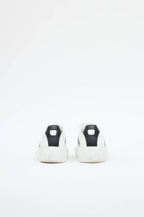 Versace Leather Greca Sneaker