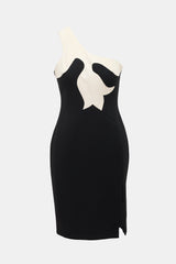 Versace Wool Crepe Appliqué Dress