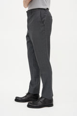 Versace Wool Patterned Suit