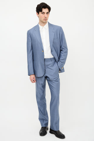 Versace Wool & Silk Suit