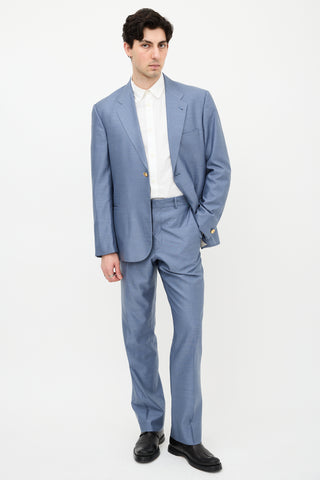 Versace Wool & Silk Suit