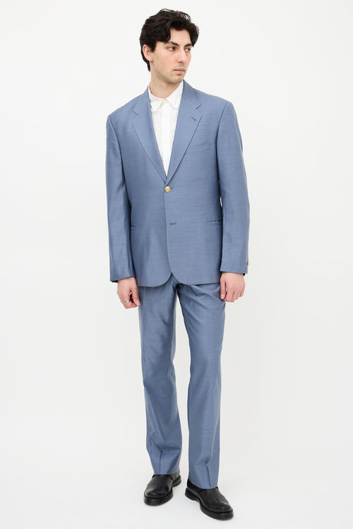 Versace Wool & Silk Suit