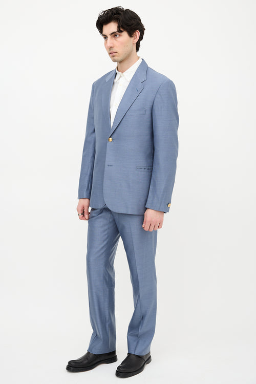 Versace Wool & Silk Suit