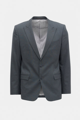 Versace Wool Peak Collar Blazer
