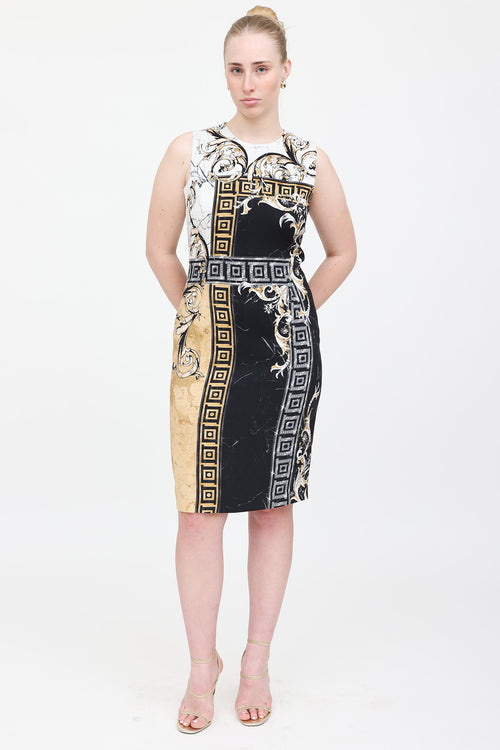 Versace Tribute Sleeveless Dress