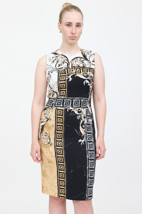 Versace Tribute Sleeveless Dress