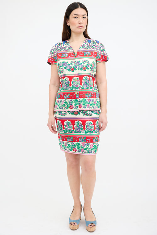 Versace Vintage Floral Co-Ord Set