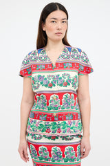 Versace Vintage Floral Co-Ord Set