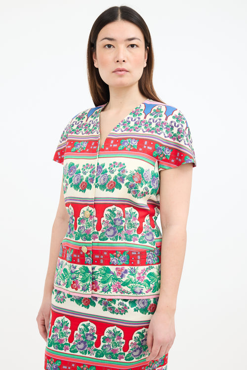 Versace Vintage Floral Co-Ord Set